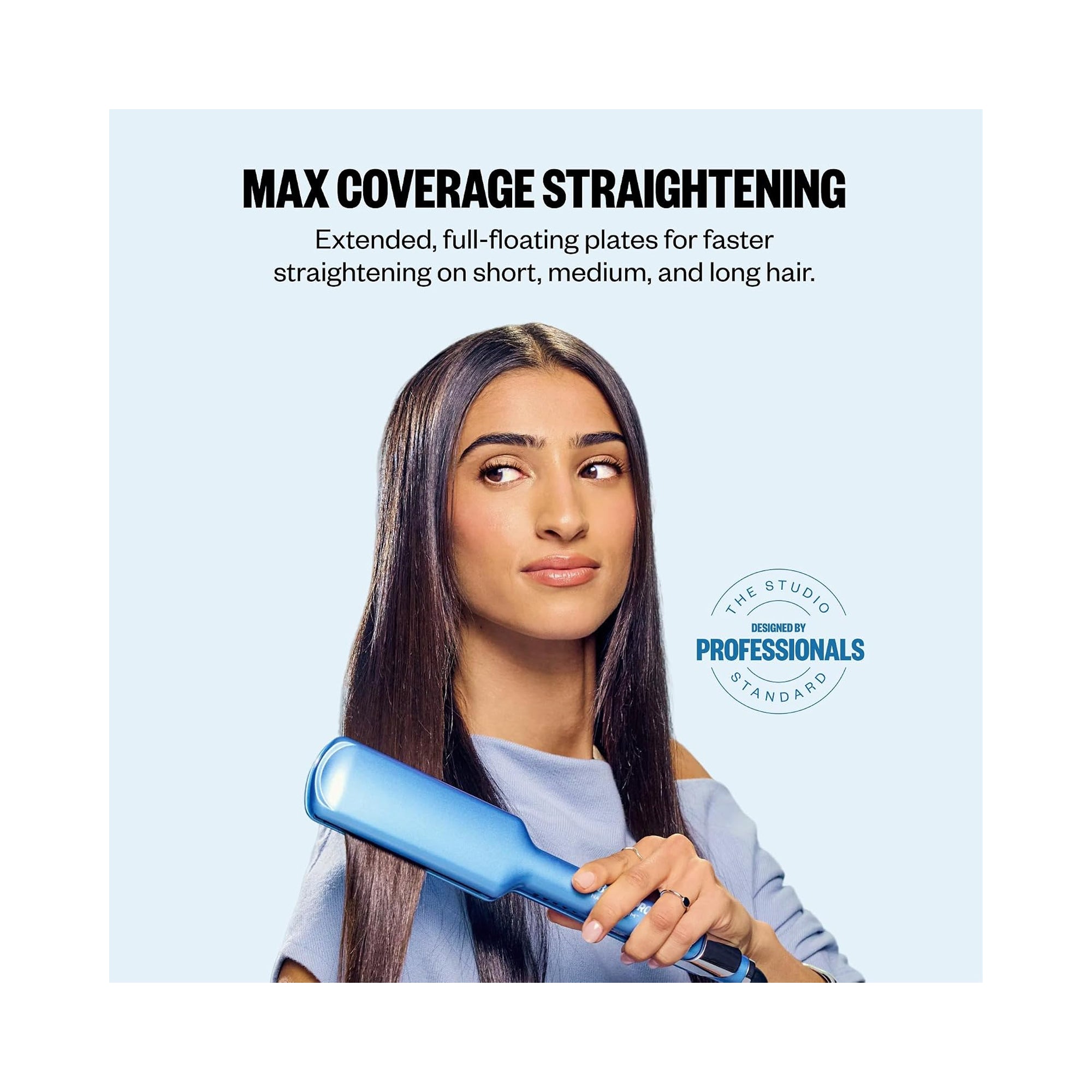 BaBylissPRO Nano Titanium™ 2" Ultra-Sleek Straightening Iron - Item No. BNT134T / 2 Inch