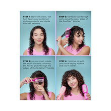 Unbrush Curl Brush / Fuchsia