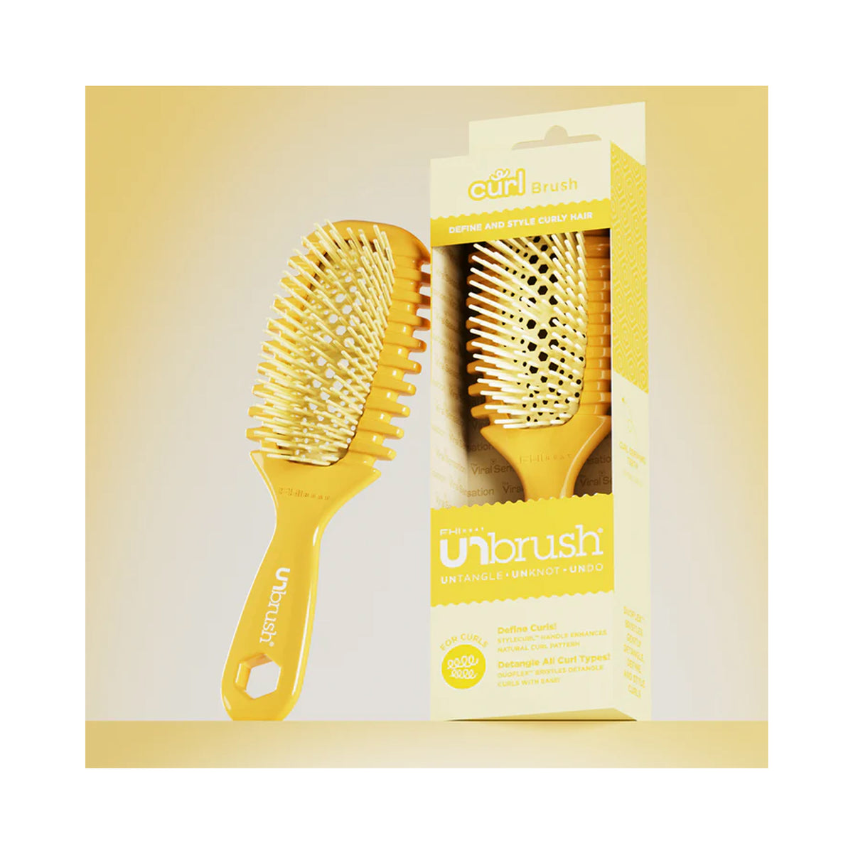Unbrush Curl Brush / Golden Hour, image 32308925071510