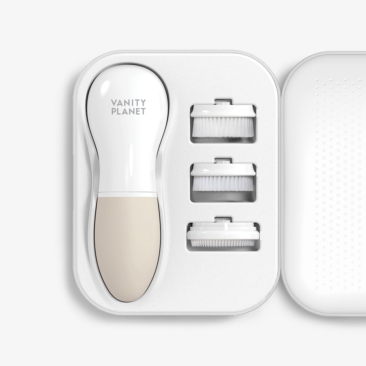 Vanity Planet Raedia Facial Cleansing Brush / WARM GREY