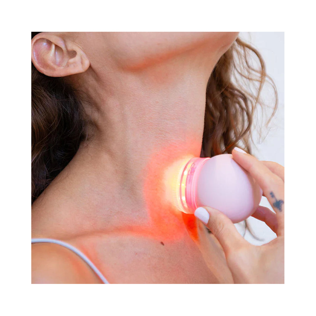 Vanity Planet LEDA LED Sonic Facial Brush / Red thumbnail 3