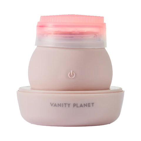 Vanity Planet LEDA LED Sonic Facial Brush / Red