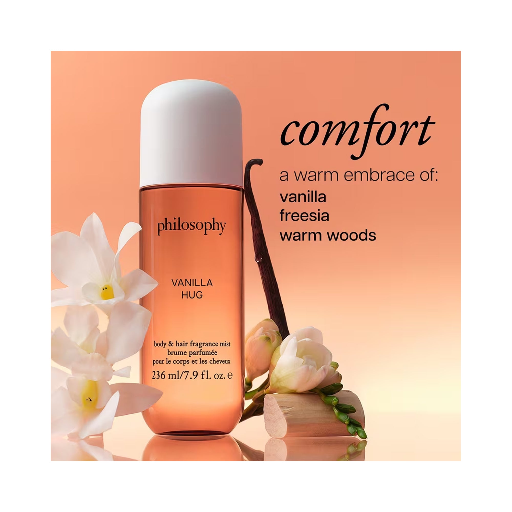 Philosophy Body & Hair Fragrance Mist / VANILLA HUG