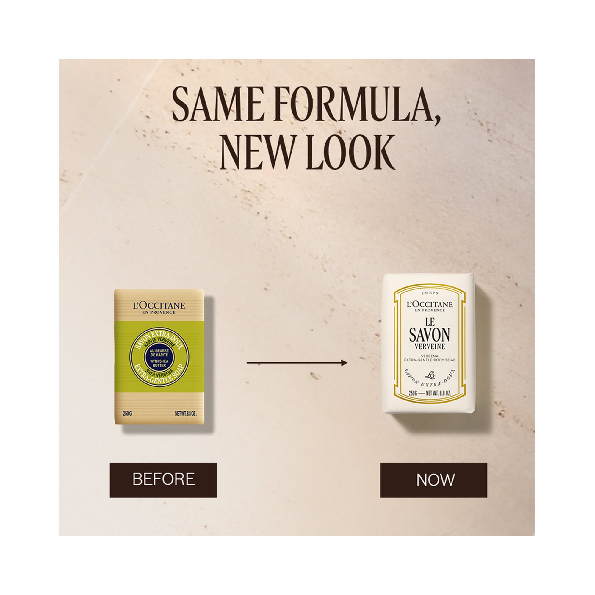 L'Occitane Verbena Extra-Gentle Body Soap / 8.8OZ