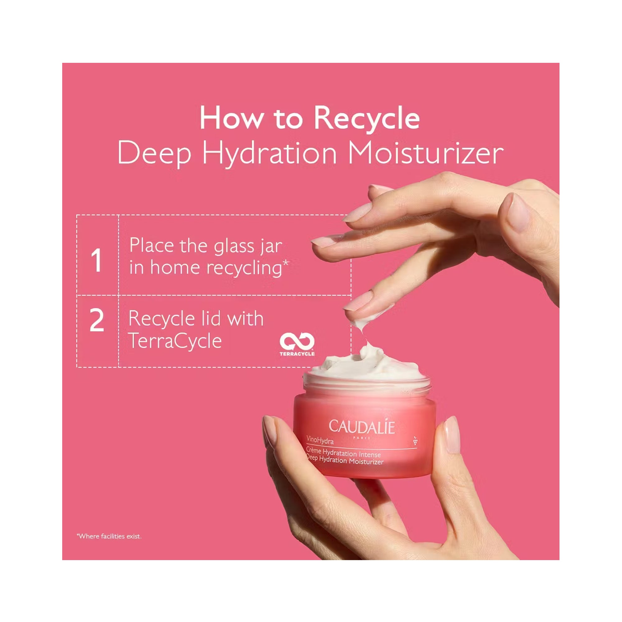 Caudalie VinoHydra Deep Hydration Moisturizer / 1.6OZ