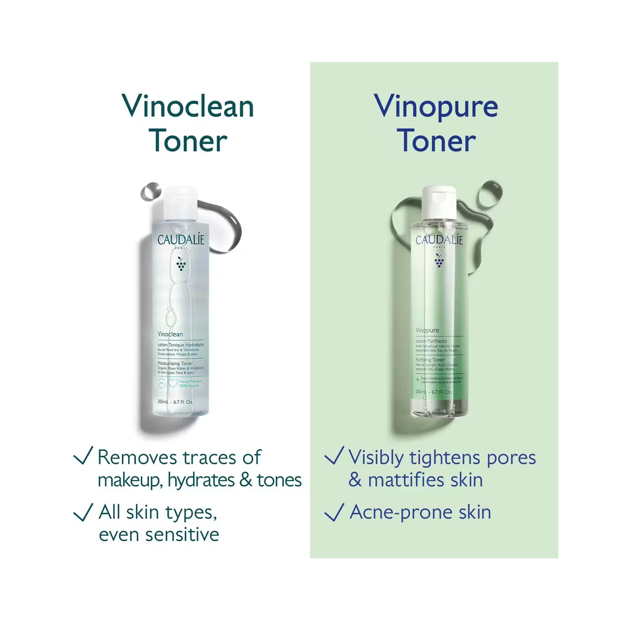 Caudalie Vinopure Purifying Toner / 13.5OZ