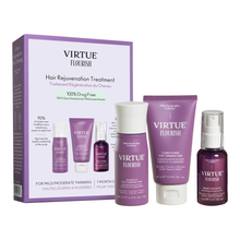 Virtue Flourish Nightly Intensive Hair Rejuvenation Treatment Drug Free 30 Day / KIT