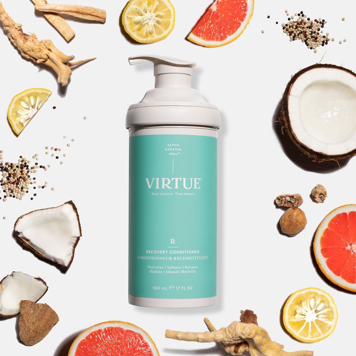 Virtue Recovery Conditioner Care - 17oz / 17OZ, image 27540334903446