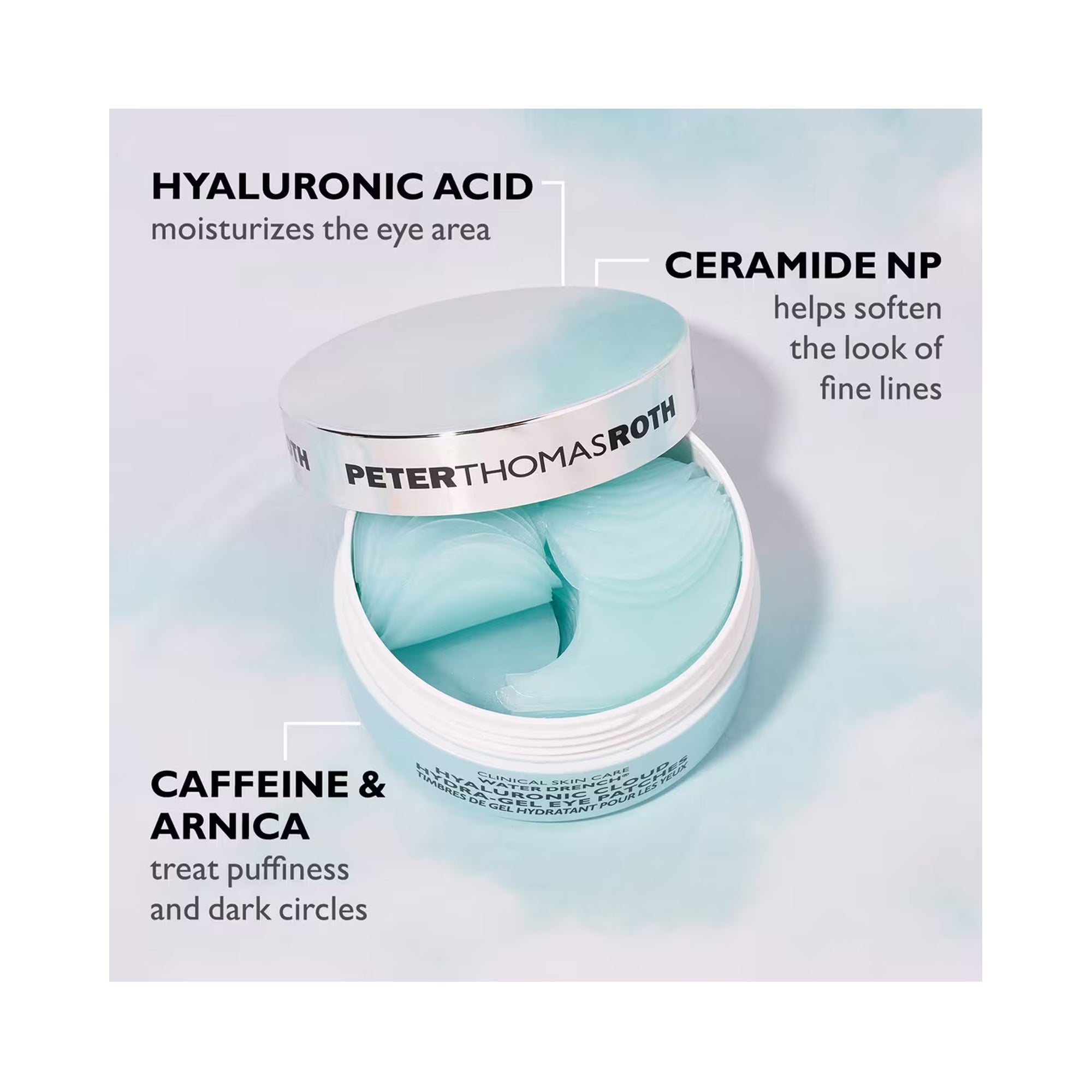 Peter Thomas Roth Full-Size Vitamin C & Hyaluronic Eye Patches 2-Piece Gift Set