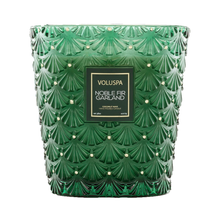 Voluspa Holiday - Noble Fir Garland 3 Wick Hearth / 3 Wick Hearth
