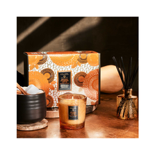 Voluspa Holiday Demi Candle & Diffuser Gift Set - Spiced Pumpkin Latte