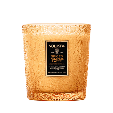 Voluspa Holiday Japonica Boxed Classic Candle 9 oz / SPICED PUMPKIN LATTE