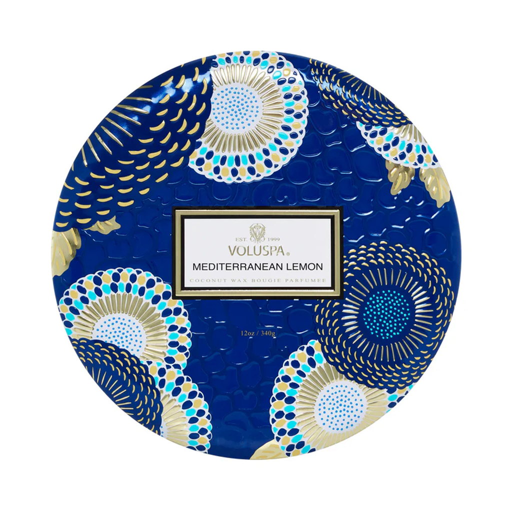 Voluspa_3_wick_tin_12oz_mediterranean_lemon / Mediterranean Lemon thumbnail 49