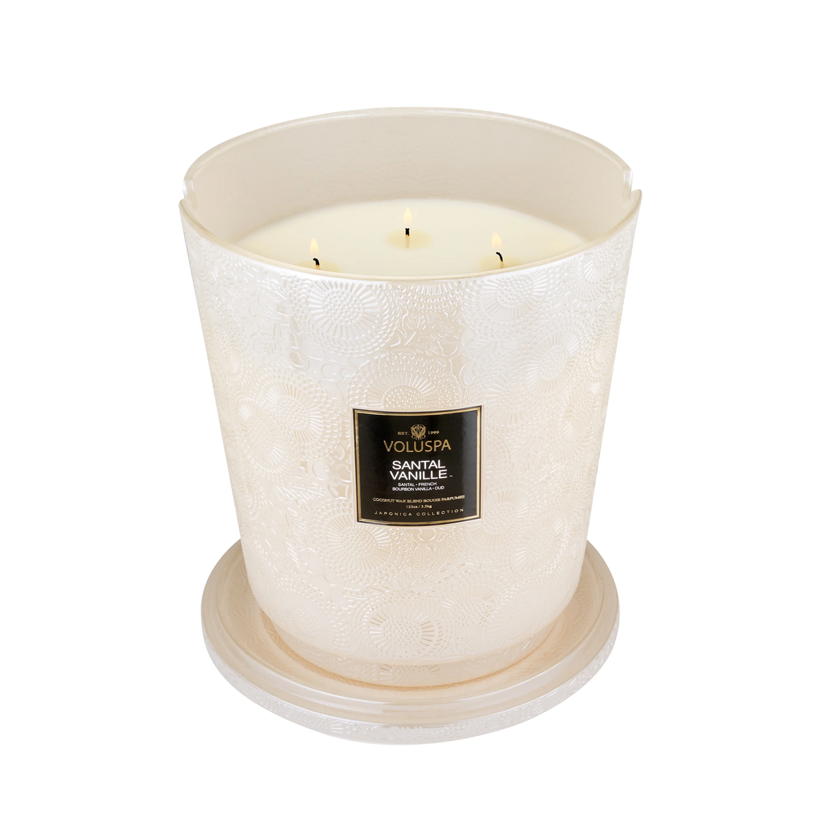 Voluspa_5_Wick_Hearth_Candle / Santal Vanille