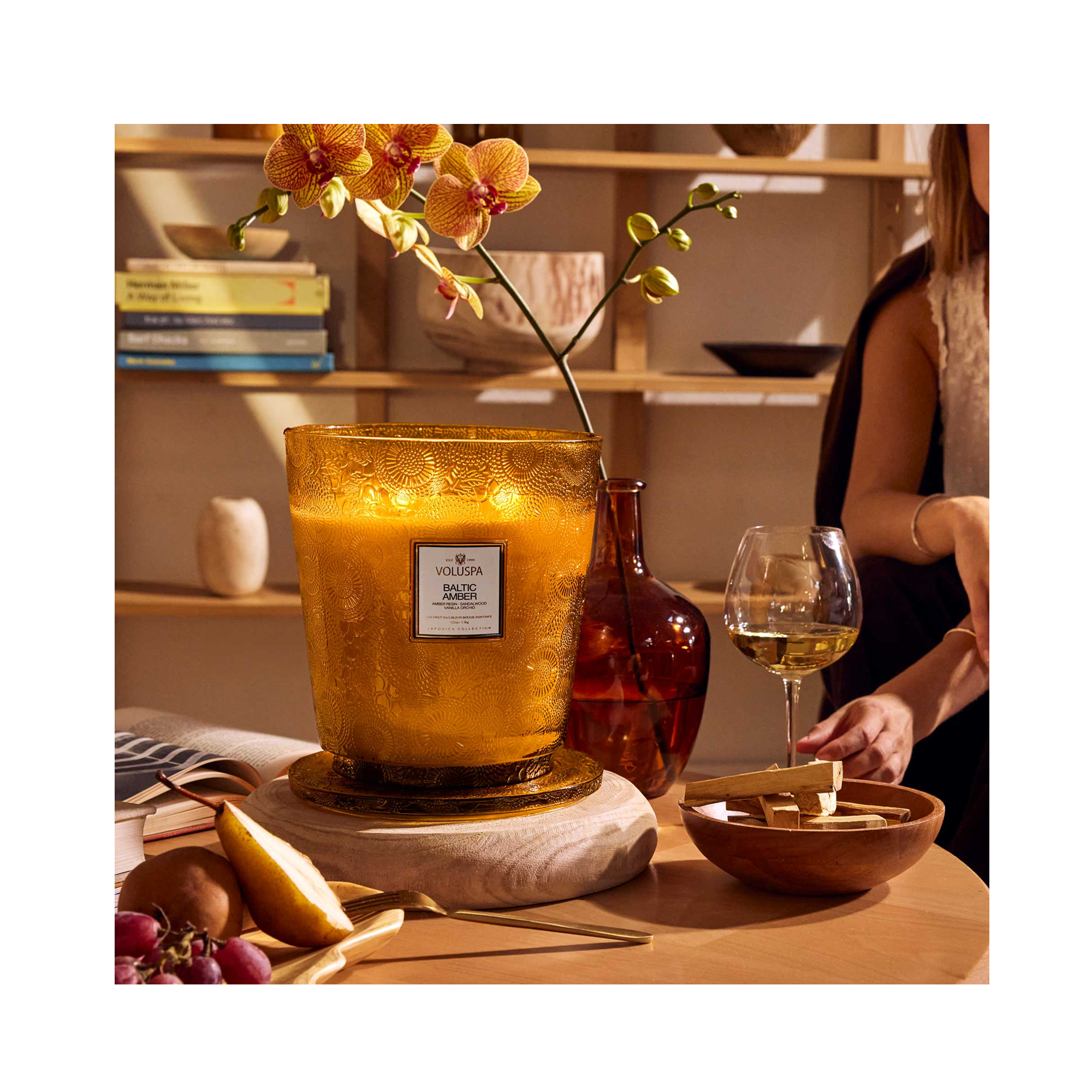 Voluspa 5 Wick Hearth Candle - Planet Beauty Voluspa 5 Wick Hearth Candle - Planet Beauty
