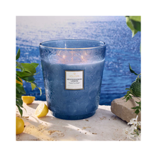 Voluspa_5_wick_hearth_candle_123oz_mediterranean_lemon / Mediterranean Lemon
