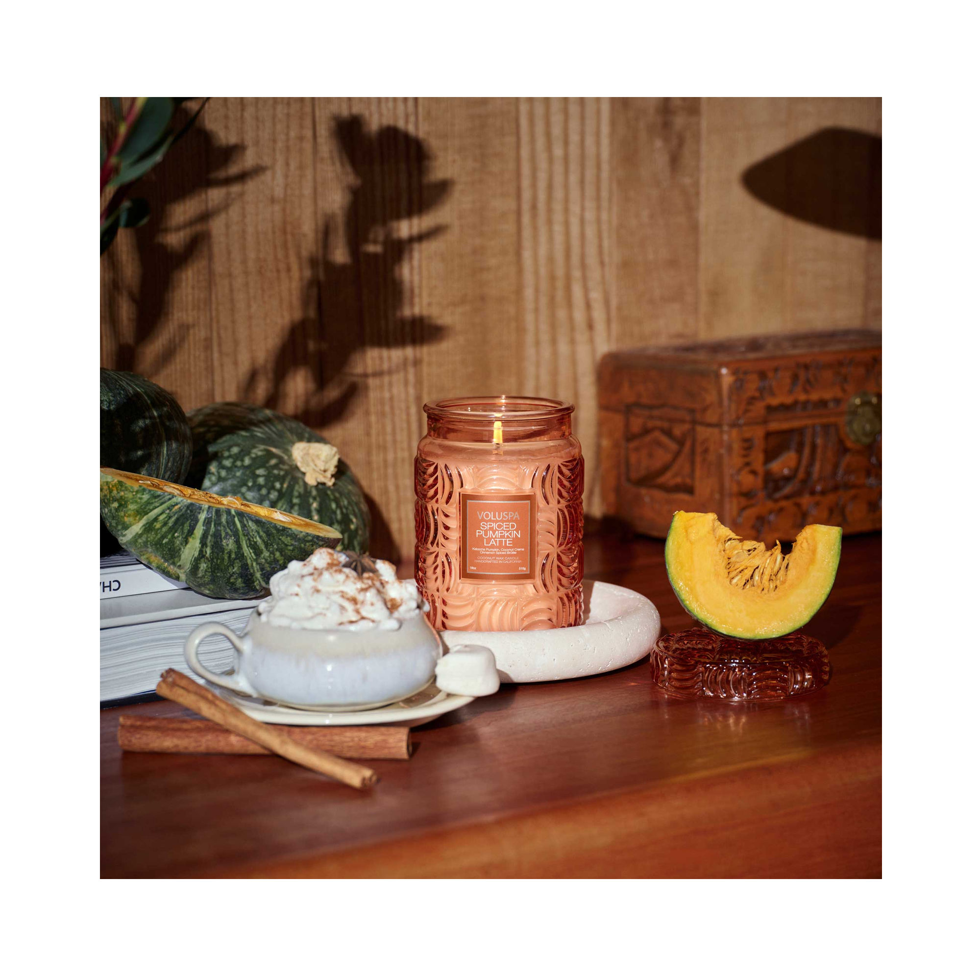 Voluspa Capsule Holiday - Spiced Pumpkin Latte Large Jar / Large Jar