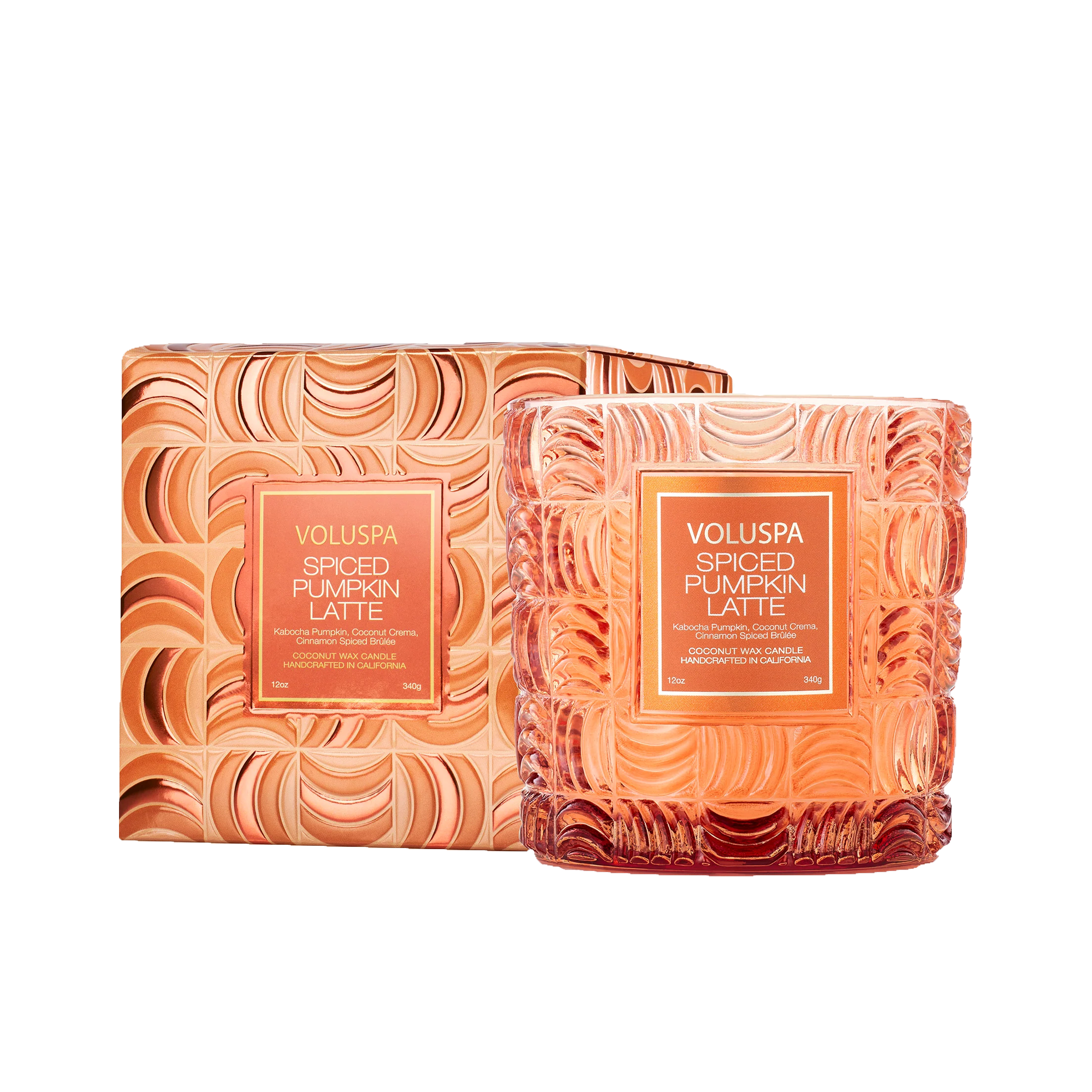 Voluspa Capsule Holiday - Spiced Pumpkin Latte Classic Candle / Classic Candle