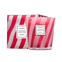 Voluspa Holiday - Crushed Candy Cane 3 Wick Hearth / 3 Wick Hearth