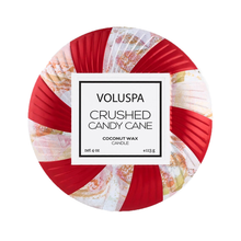 Voluspa Holiday - Crushed Candy Cane Mini Tin / Mini Tin