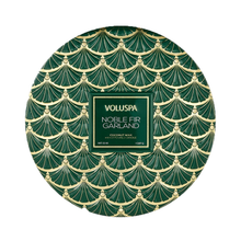 Voluspa Holiday - Noble Fir Garland 3 Wick Tin / 3 Wick Tin