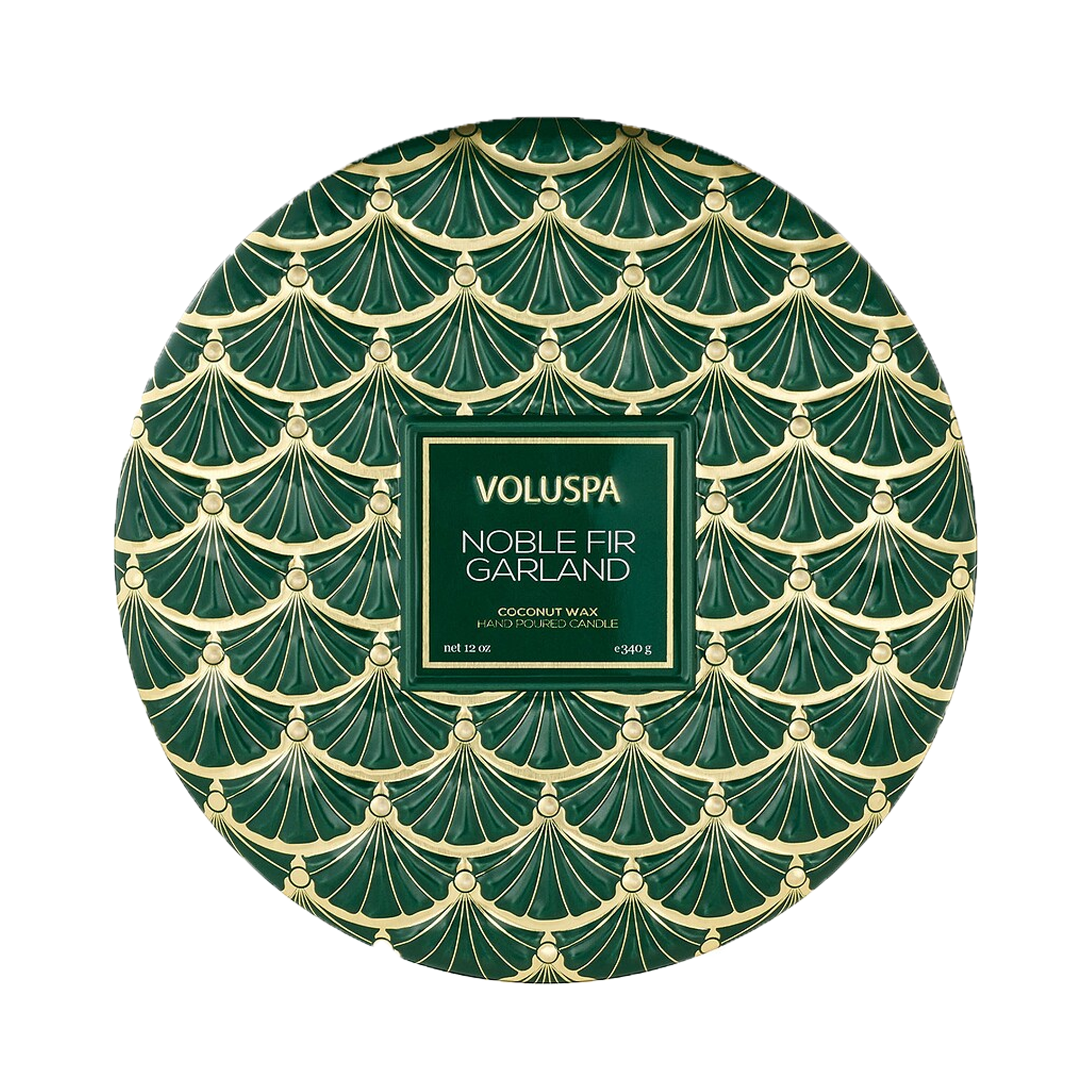 Voluspa Holiday - Noble Fir Garland 3 Wick Tin / 3 Wick Tin