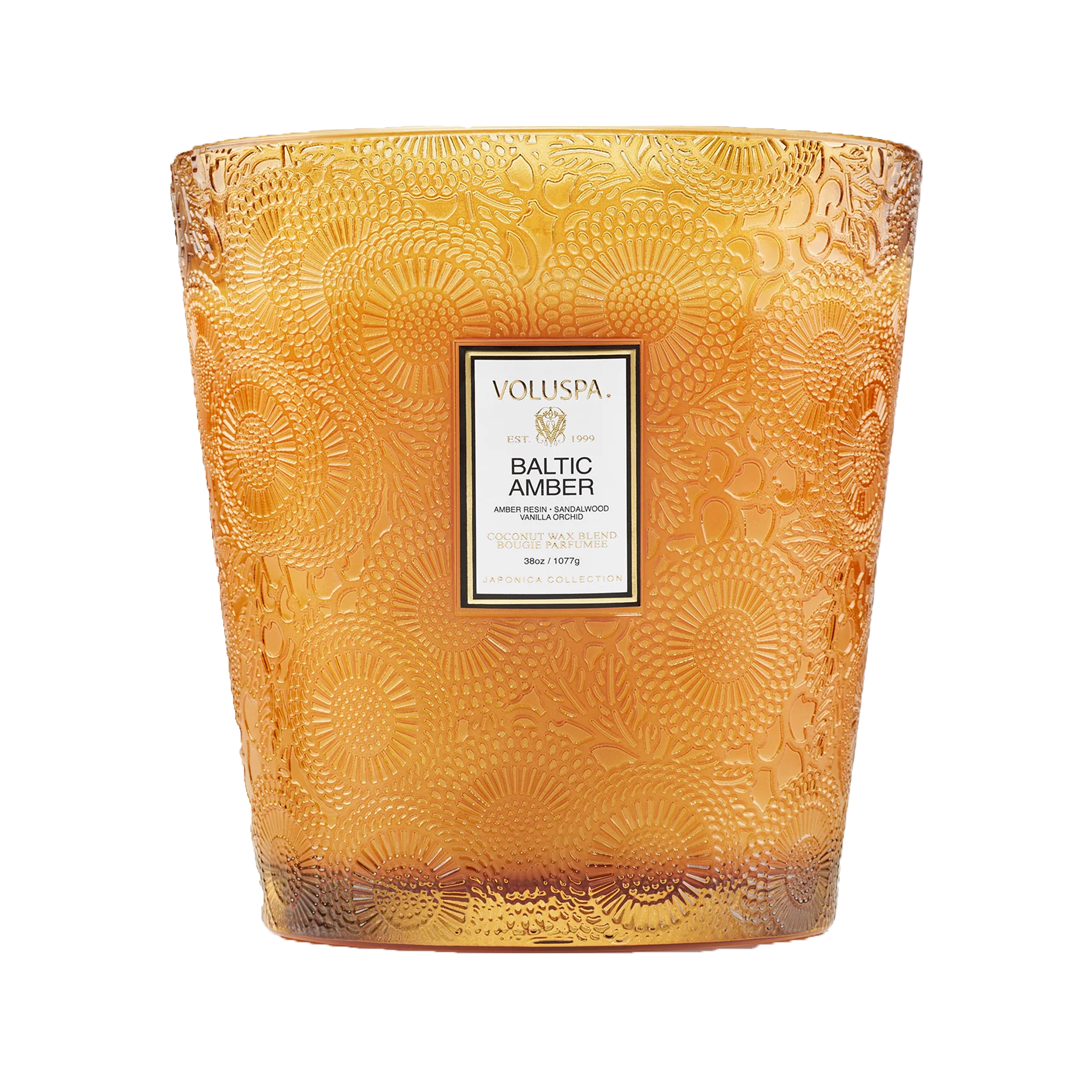 Voluspa Japonica 3 Wick Hearth Candle 38oz BALTIC AMBER / BALTIC AMBER