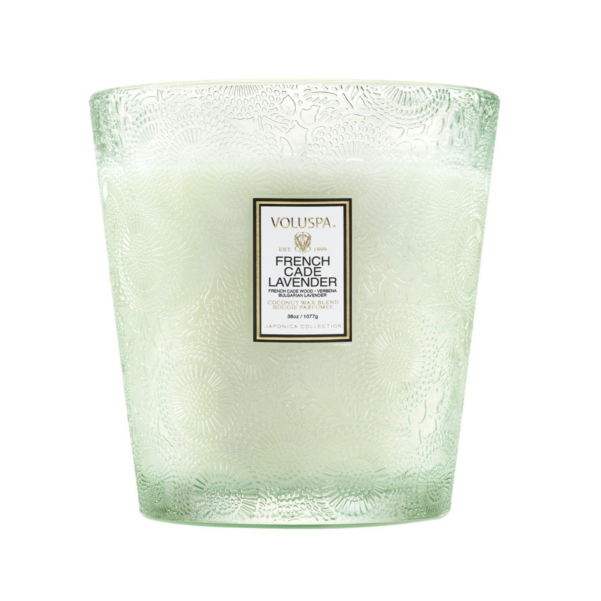 Voluspa_Japonica_3_Wick_Hearth_Candle_38oz_French_Cade_and_Lavender / French Cade and Lavender