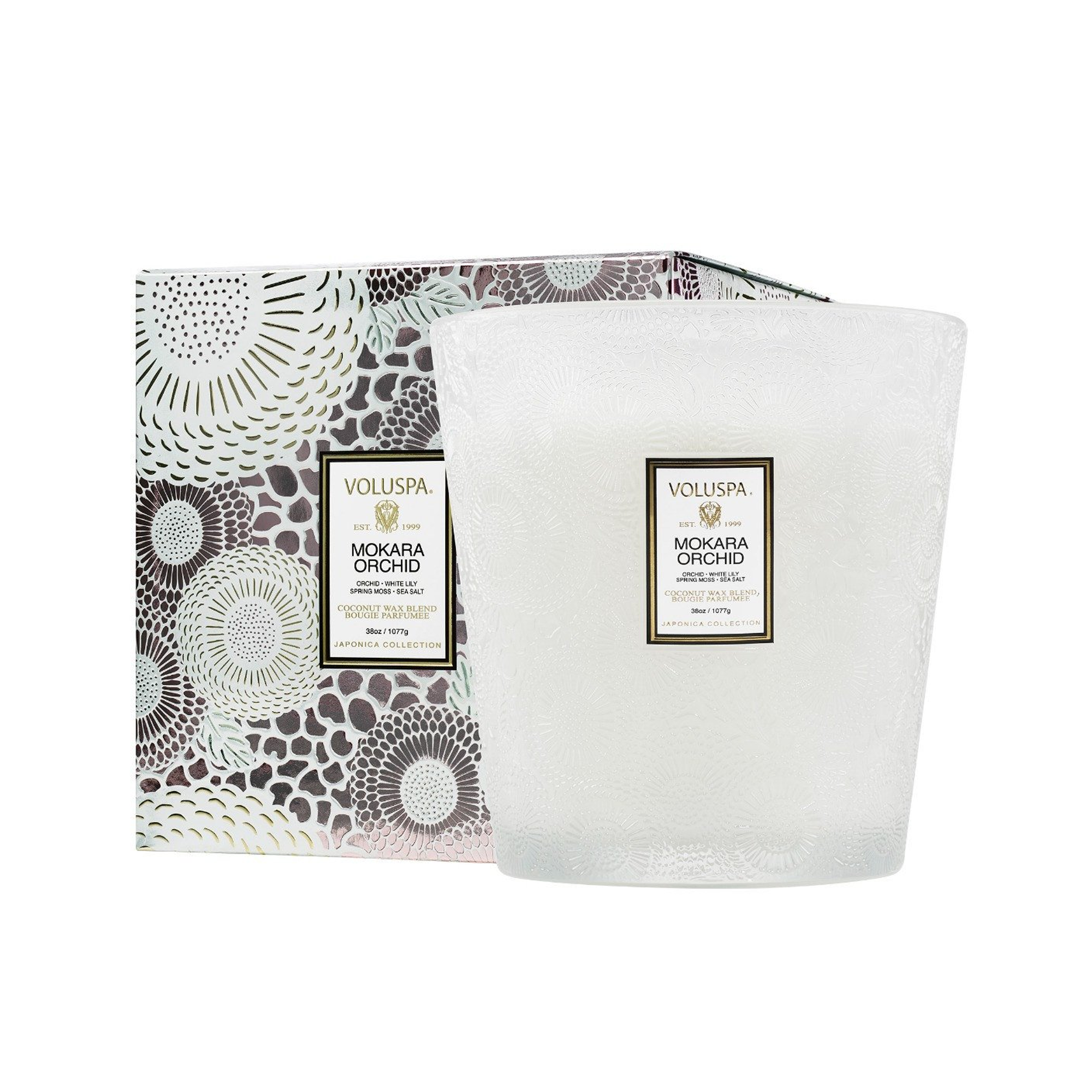 Voluspa_Japonica_3_Wick_Hearth_Candle_38oz_MOKARA / MOKARA