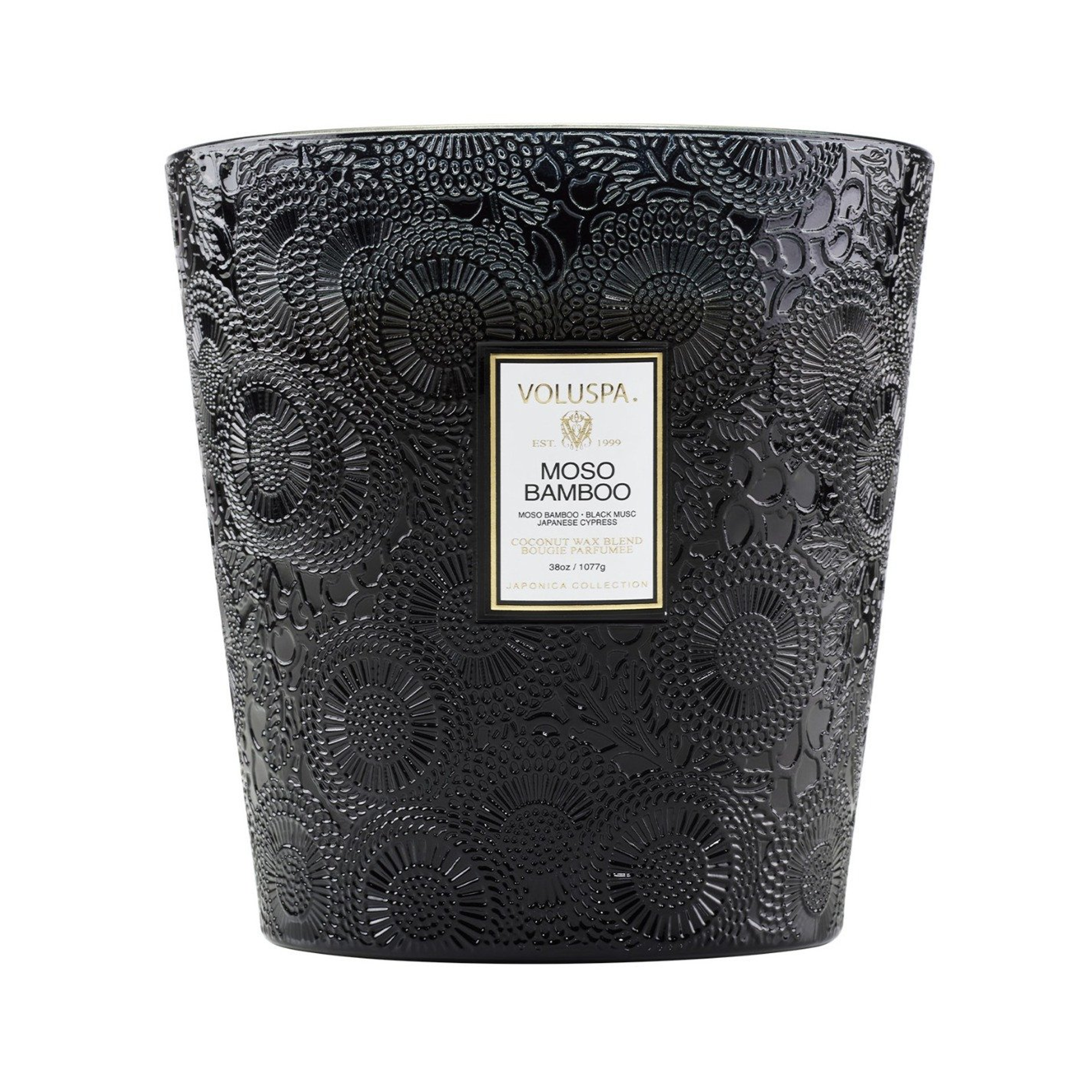 Voluspa_Japonica_3_Wick_Hearth_Candle_38oz_Moso_Bamboo / Moso Bamboo