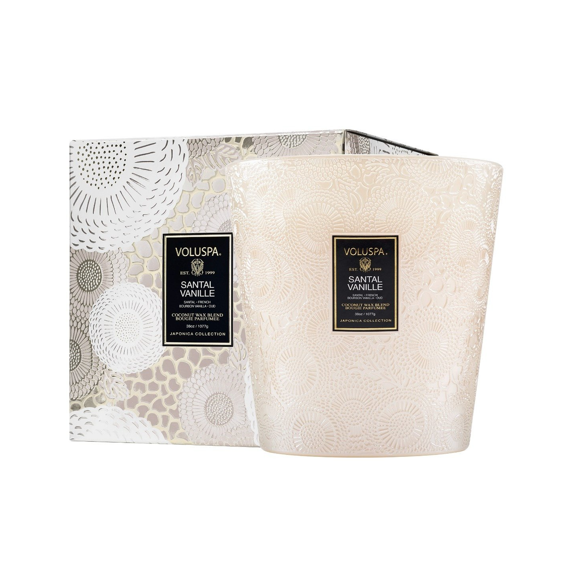 Voluspa_Japonica_3_Wick_Hearth_Candle_38oz_SANTAL_VANILLE / SANTAL VANILLE