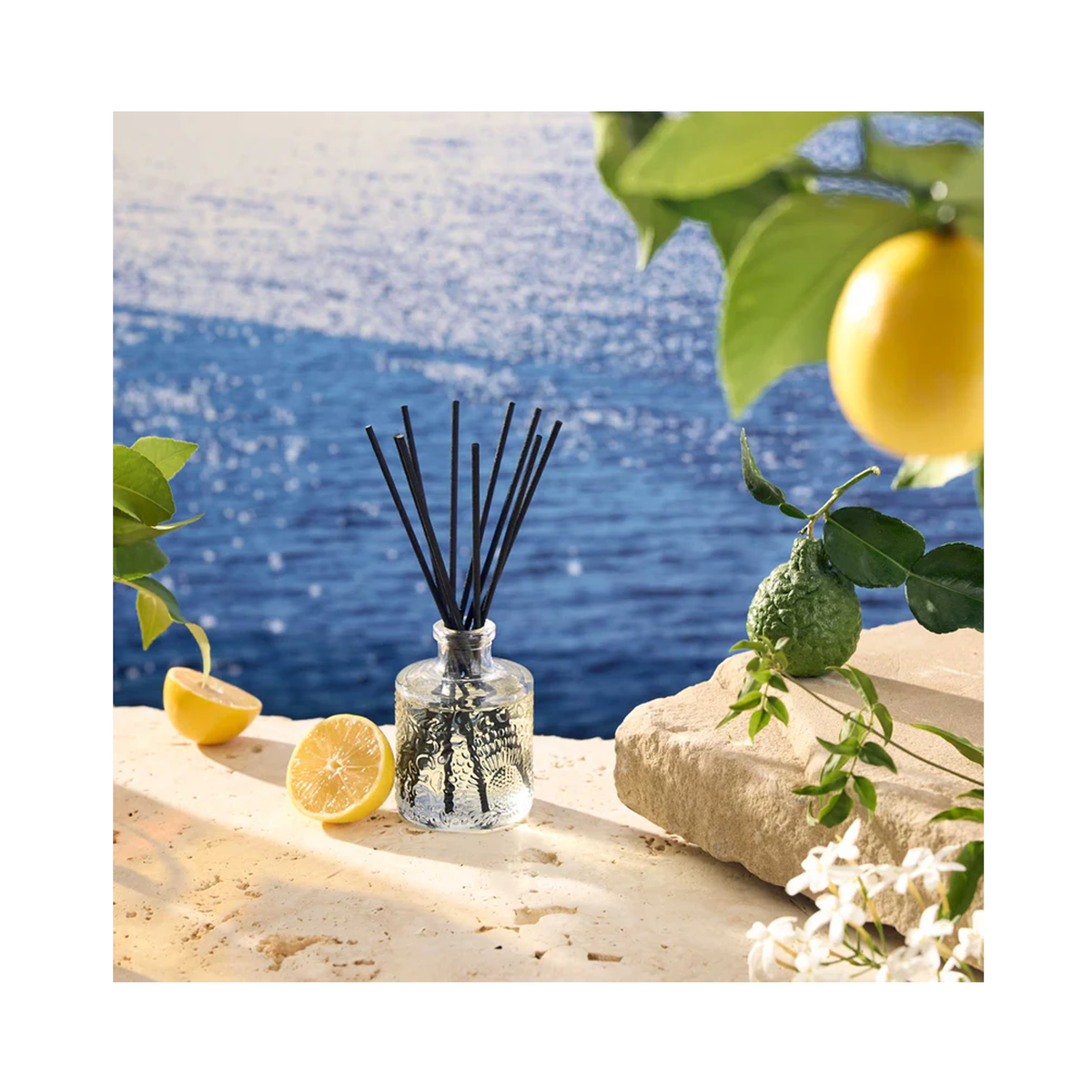 Voluspa_Japonica_Collection_Home_Ambiance_3oz_Diffuser_Mediterranean_Lemon / Mediterranean Lemon, image 29713333190806