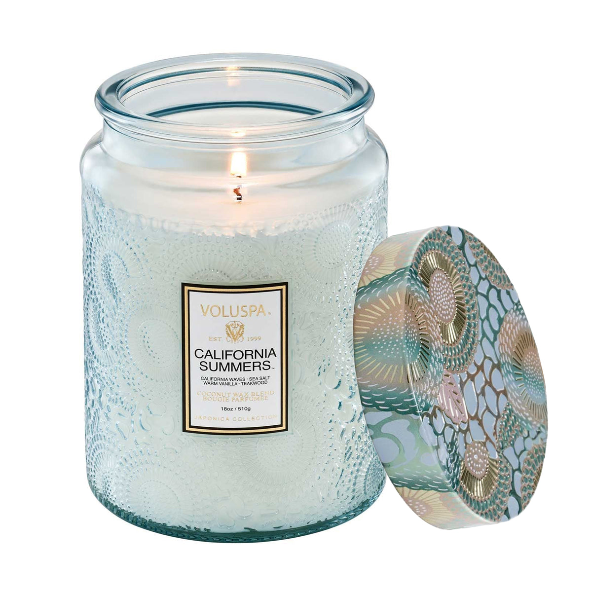 Voluspa Japonica Large Jar Candle 18oz / California Summers, image 28047870853270
