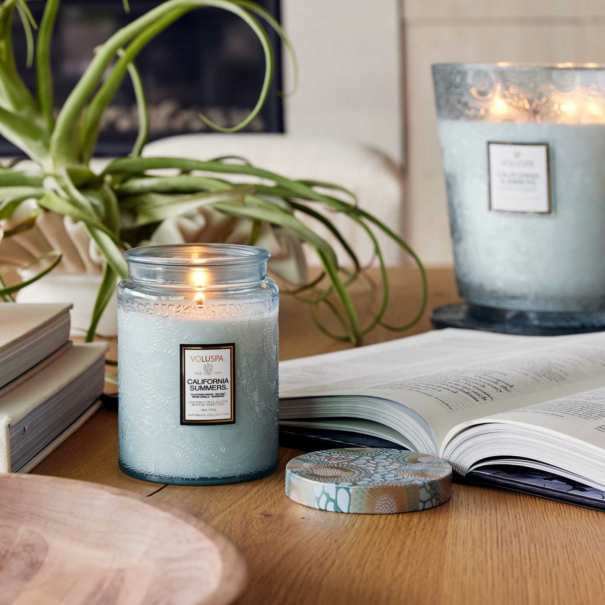 Voluspa Japonica Large Jar Candle 18oz / California Summers, image 28047870918806