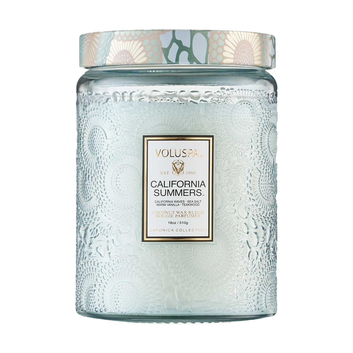 Voluspa Japonica Large Jar Candle 18oz / California Summers, image 28047870886038