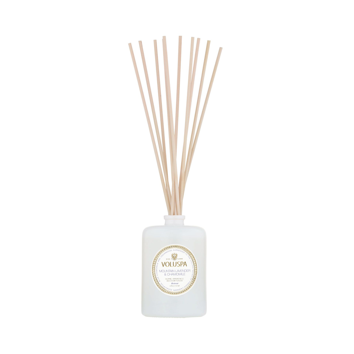 Voluspa_Maison_Blanc_Fragrant_Oil_Diffuser_6oz_Mountain_Lavender_Chamomile / Mountain Lavender & Chamomile, image 29713593696406