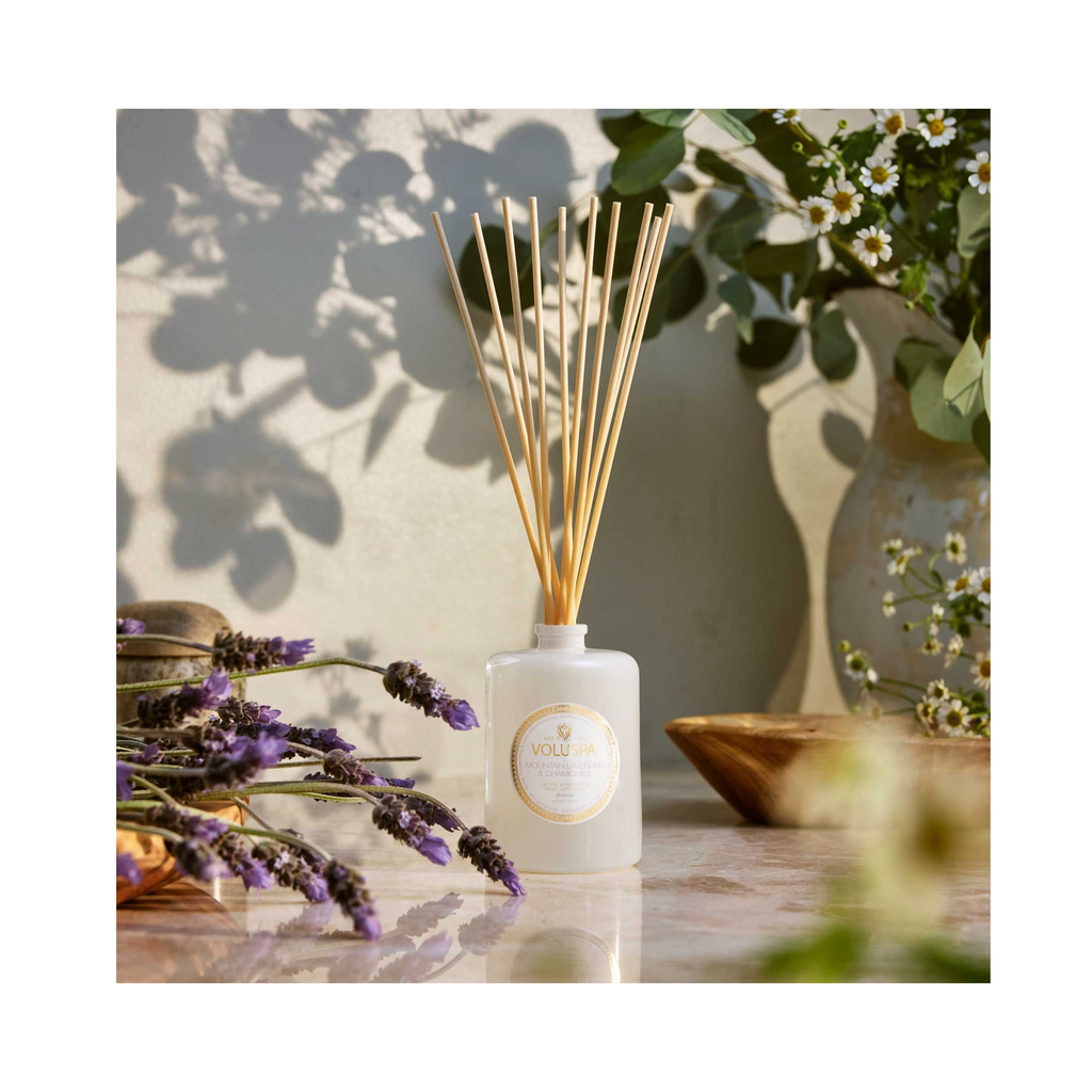 Voluspa_Maison_Blanc_Fragrant_Oil_Diffuser_6oz_Mountain_Lavender_Chamomile / Mountain Lavender & Chamomile thumbnail 19