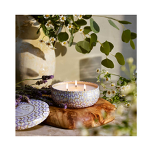 Voluspa_Maison_Blanc_Metallo_3_Wick_12oz_Candle_Mountian_Mountain_Lavender_Chamomile / Mountain Lavender & Chamomile