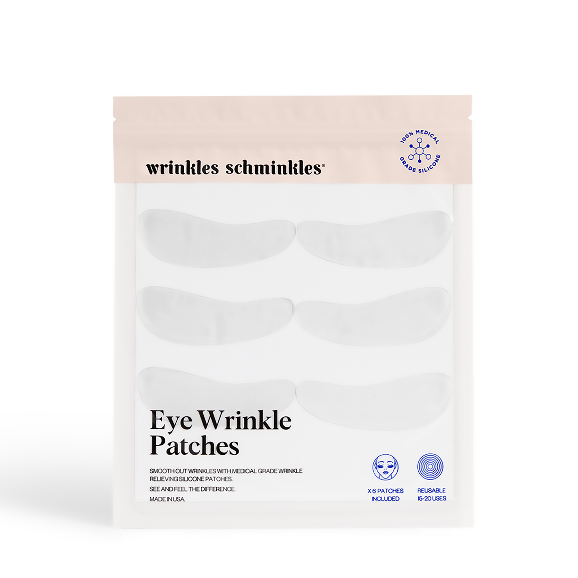 Wrinkles Schminkles Eye Wrinkle Patches - 3pk