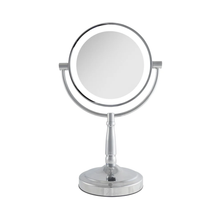 Zadro_9IN_Round_LED_Cordless_Dual-Sided_Mirror_Chrome / CHROME