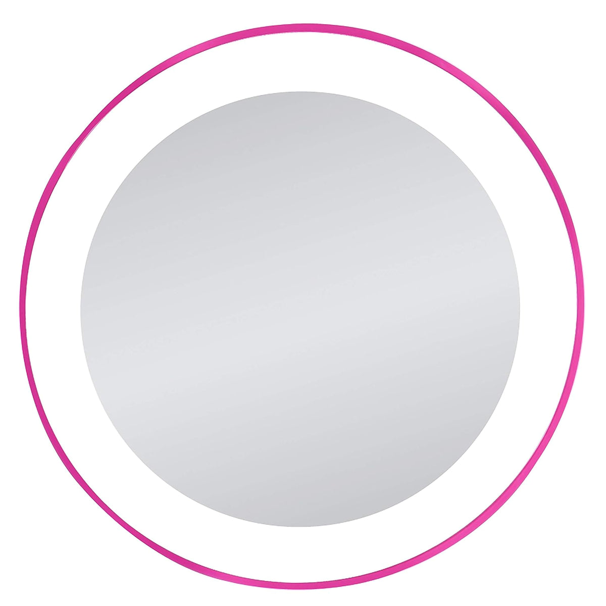 Zadro LED Lighted Spot Travel Mirror in Pink / HOT PINK, image 27609813385366