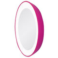 Zadro LED Lighted Spot Travel Mirror in Pink / HOT PINK