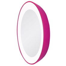 Zadro LED Lighted Spot Travel Mirror in Pink / HOT PINK