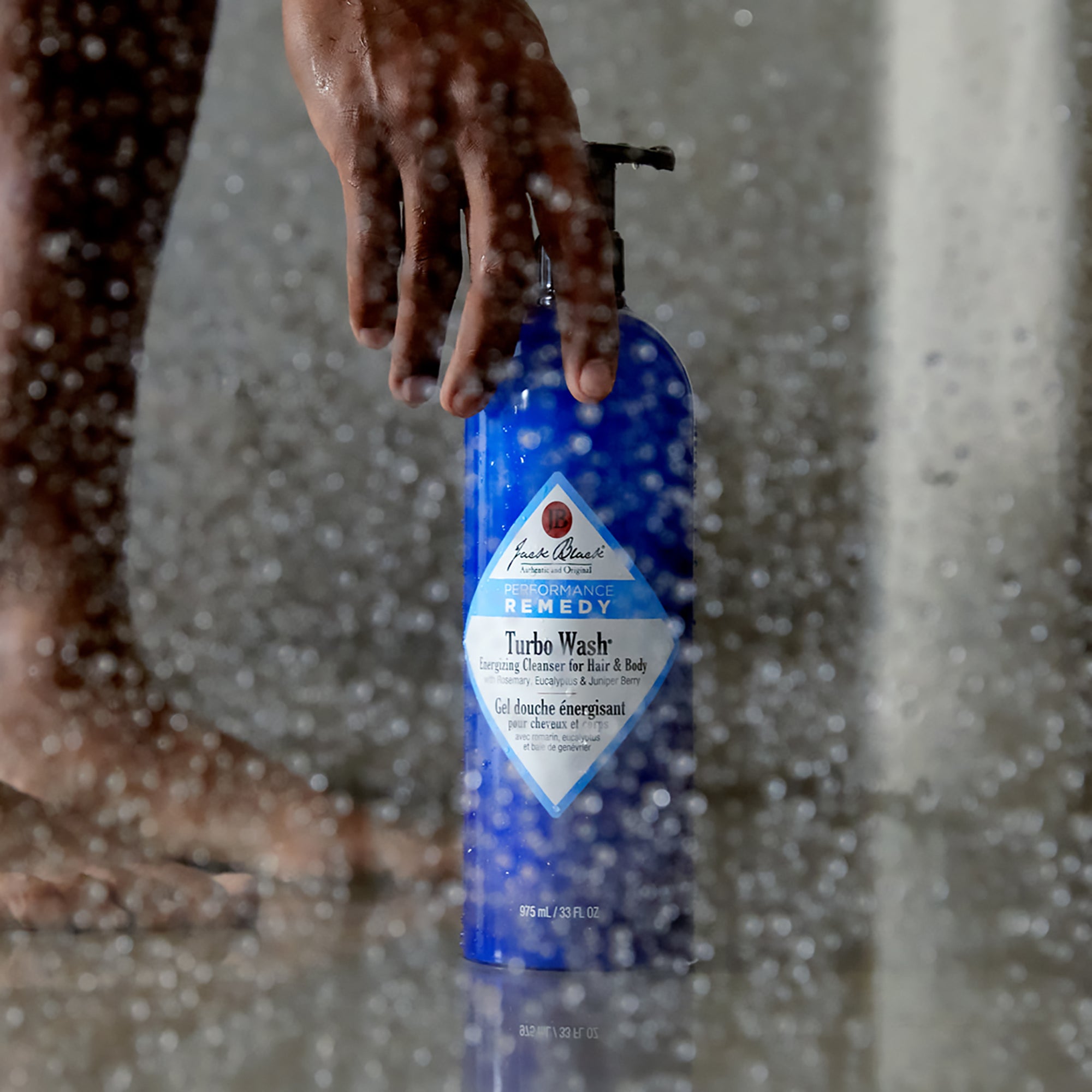 Jack Black Turbo Wash Energizing Cleanser for Hair & Body / 33OZ