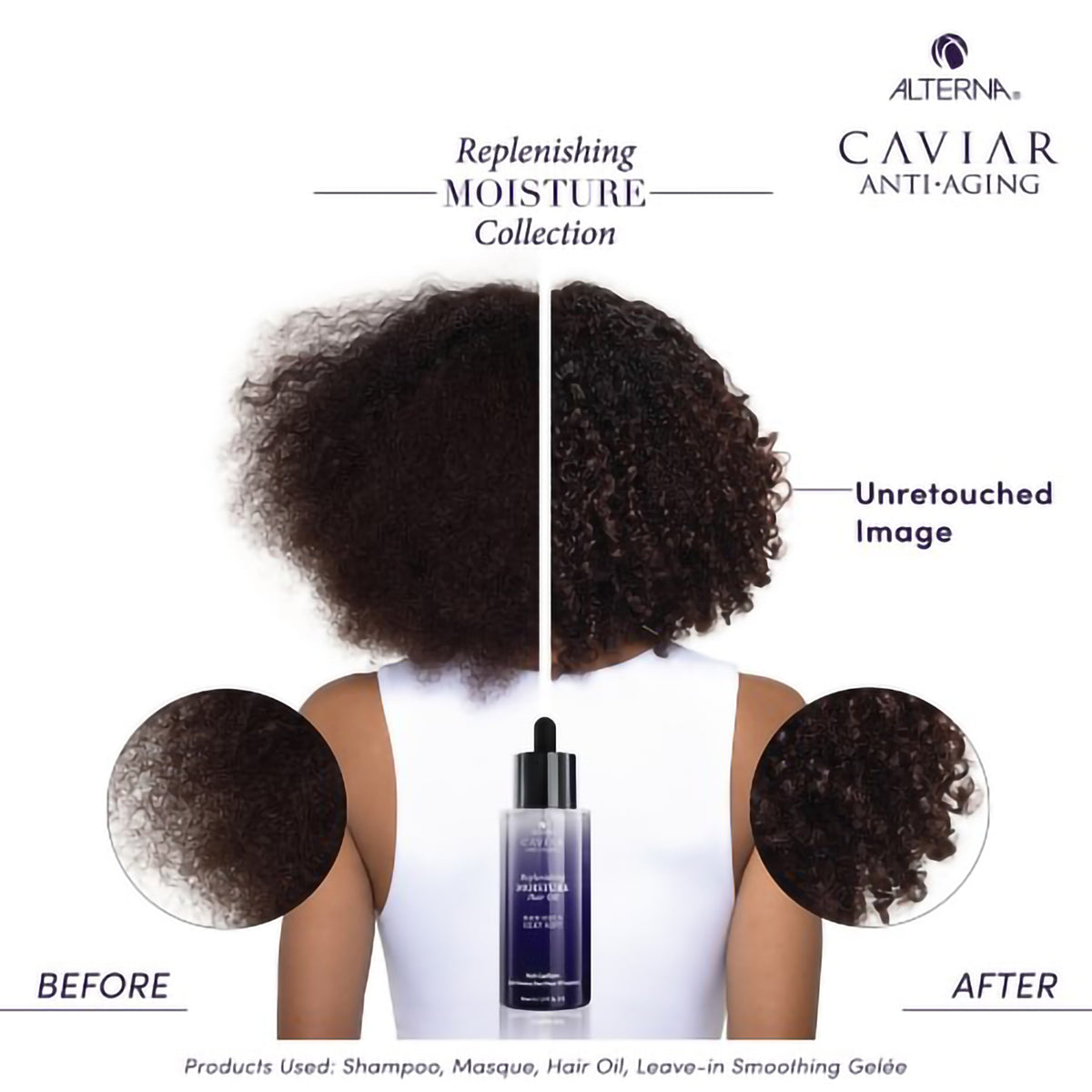 Alterna Caviar Replenishing Moisture Hair Oil / 1.7OZ
