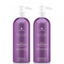 Alterna Caviar Anti-Aging Infinite Color Hold Shampoo and Conditioner Liter Bundle ($162 Value) / 33OZ