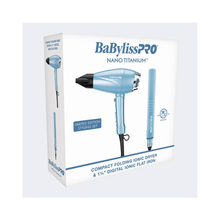 Babyliss Nano Titanium Folding Dryer & 1 1/4