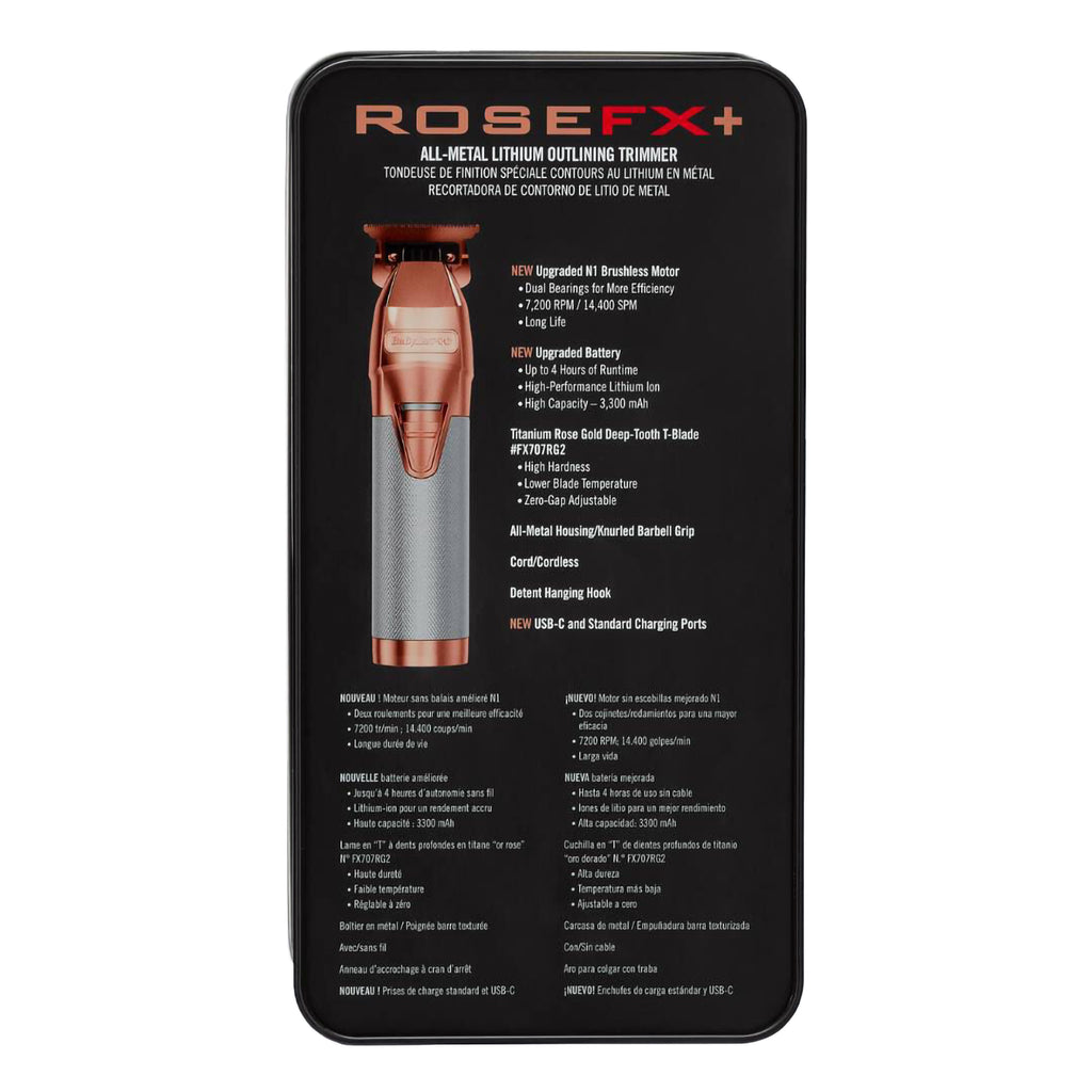 Babylisspro RoseFX+ All Metal Lithium Outlining Trimmer - Item No. FX787NRG thumbnail 5