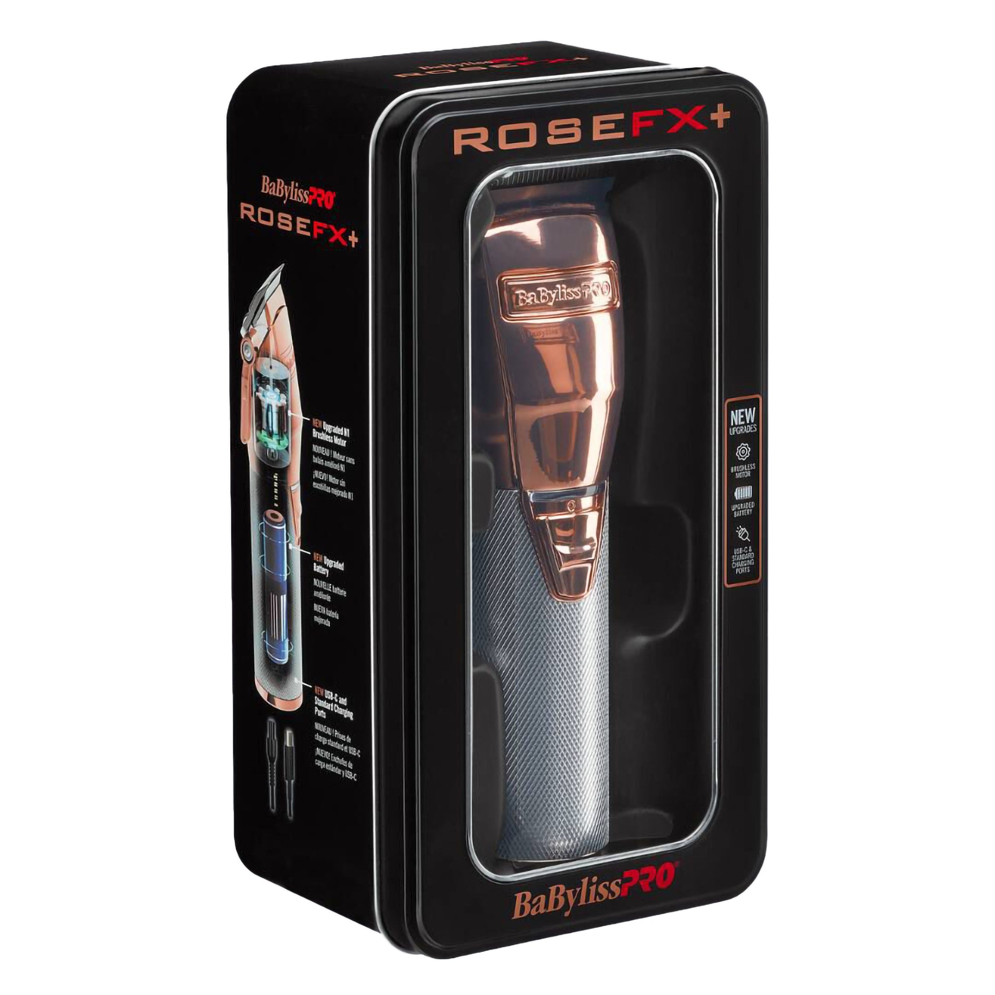 Hair Clipper Babyliss Rose Gold Trimmer Cordless Clipper Babyliss Pro Rosefx Trimmer Rose FX Funkcje All