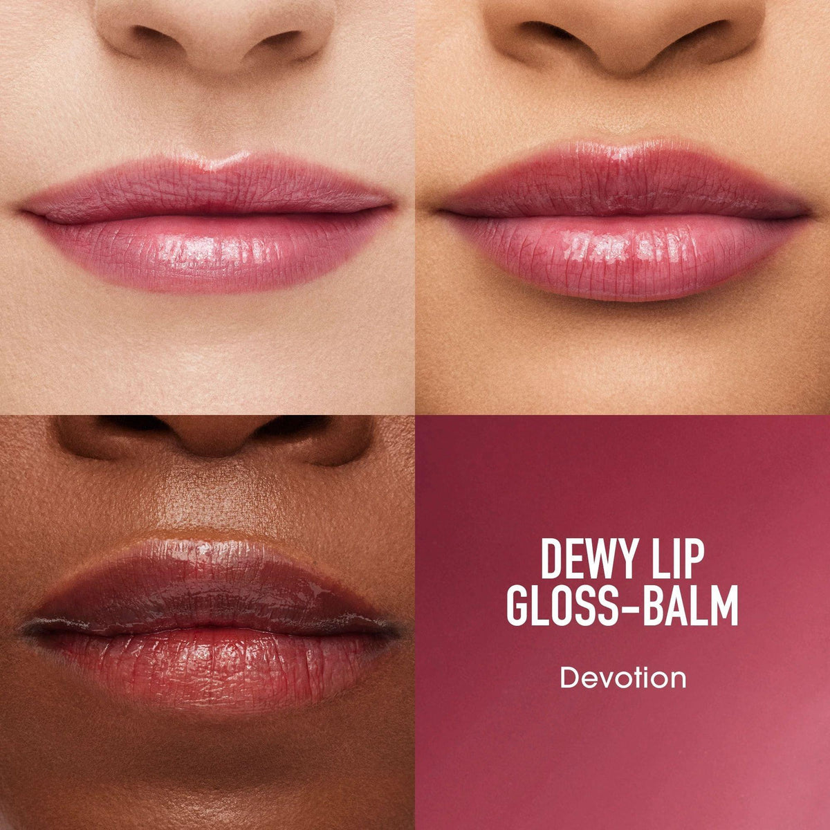 bareMinerals Dewy Lip Gloss-Balm / Devotion, image 28692003258518